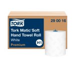 Rouleau d'essuie-mains tork Matic H1 Premium double épaisseur 100 m - Colis de 6