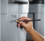 Lápiz marcador cera blanda China Marker