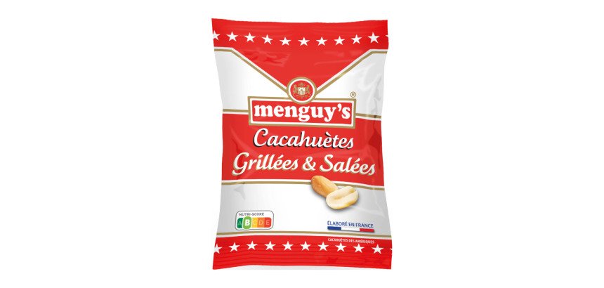 Cacahuètes MENGUY'S - Boîte présentoir de 50 paquets de 40 g