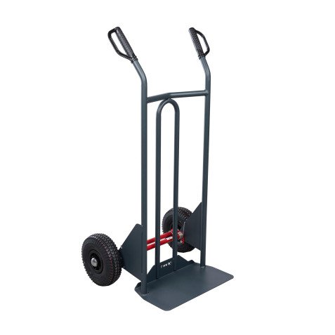 Diable acier tout-terrain roues pneus - Charge 350 kg