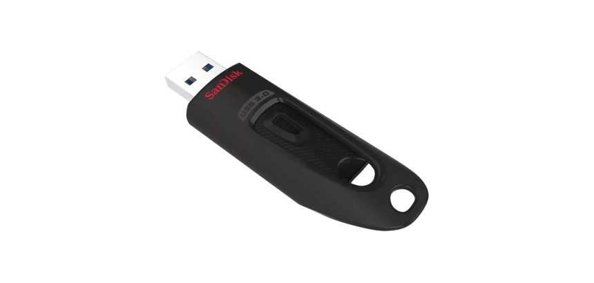 Sandisk clé USB Ultra 64 Go Usb 3.0 (Usb-A) Noir