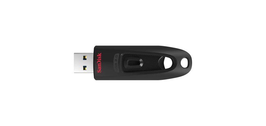 Sandisk clé USB Ultra 128 Go Usb 3.0 (Usb-A) Noir