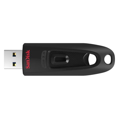 Sandisk clé USB Ultra 128 Go Usb 3.0 (Usb-A) Noir