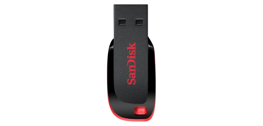 Sandisk clé USB Cruzer Blade 16 Go Usb 2.0 (Usb-A) Noir