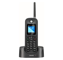 Cordless phone Motorola O201 long-range black