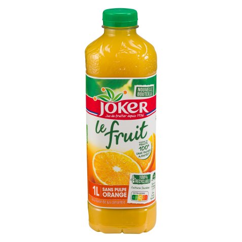 Jus Joker Le Fruit orange 1 L - 12 bouteilles