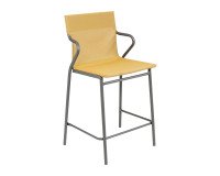 Halfhigh chair Horizon Middle Lafuma - with grey undercarriage