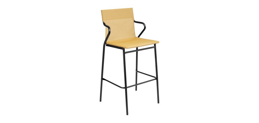 Hoge fauteuil Horizon Lafuma - zwarte voet