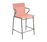 Halfhoge zetel Horizon Middle Lafuma - met grijs onderstel