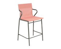 Halfhigh chair Horizon Middle Lafuma - with grey undercarriage