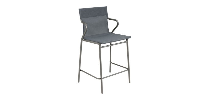 Halbhoher Sitz Horizon Middle Lafuma - mit grauem Gestell