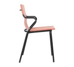 Fauteuil Horizon Lafuma - toile batyline - pied acier noir