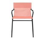 Fauteuil Horizon Lafuma - toile batyline - pied acier noir