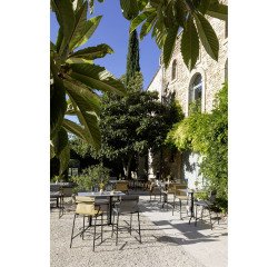 Halfhigh chair Horizon Middle Lafuma - black undercarriage