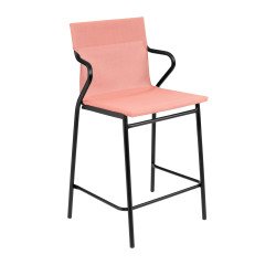 Fauteuil mi-haut Horizon Middle Lafuma - toile batyline - pied acier noir