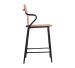 Fauteuil mi-haut Horizon Middle Lafuma - toile batyline - pied acier noir