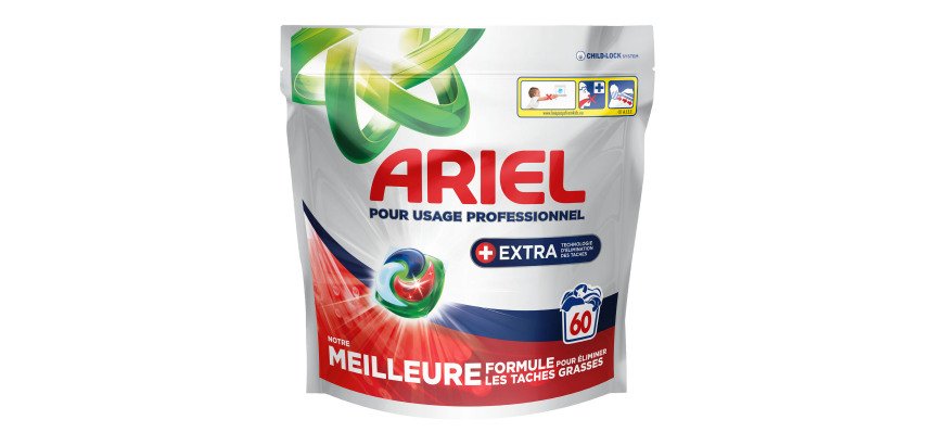 Ariel Professional All in 1 PODS Ultra détachant - Paquet de 60 lavages