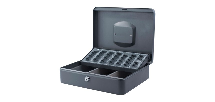 Caisse à monnaie avec trieur de pièces