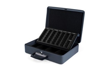 Cajón portamonedas con clasificador 2 asas