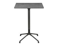 Outdoor table medium height HORIZON MIDDLE - Lafuma H 89 x W 69 x D 69