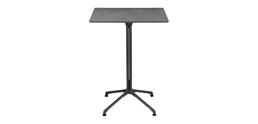 Outdoor table medium height HORIZON MIDDLE - Lafuma H 89 x W 69 x D 69