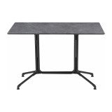 Table d'extérieur rectangle HORIZON - Lafuma H 76 x L 115 x P 69 - pied noir