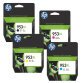 Pack cartridges HP 953 XL  + 3 kleuren voor inkjetprinter