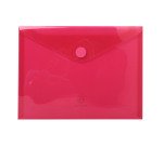 Mini pochettes de rangement à scratch A5 EXACOMPTA - Couleurs assorties - Lot de 5