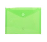 Mini pochettes de rangement à scratch A5 EXACOMPTA - Couleurs assorties - Lot de 5