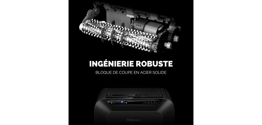 Destructeur Fellowes Automax 80 - coupe micro