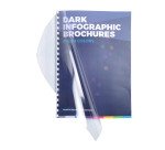 Couverture de reliure EXACOMPTA PVC 30/100 transparent incolore - Lot de 100