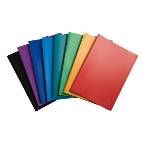 Protège-documents Opak Exacompta polypropylène A4 100 pochettes - 200 vues couleurs assorties