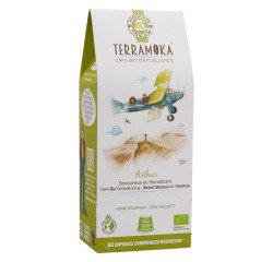 Capsules de café Terramoka Arthur Bio - Boîte distributrice de 60
