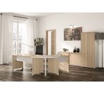 Crédence 2 portes coulissantes H 74 x L 160 cm - Jazz