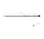 Matite ErichKrause ArtBerry 2H H HB  B 2B grafite 6 unità