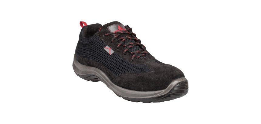 Calzado de seguridad mixto Asti Delta Plus S1P SRC, negro