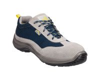 Calzado de seguridad mixto Asti Delta Plus S1P SRC, gris-azul