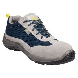 Chaussures de sécurité mixtes Asti Delta Plus S1P SRC, gris-bleu