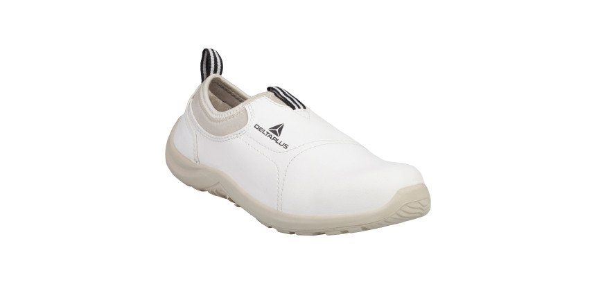Chaussures de sécurité mixtes Miami Delta Plus S2 SRC, blanc