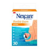 Pansements Active Flexible Nexcare 3M - Boîte de 30