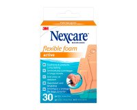 Pansements Active Flexible Nexcare 3M - Boîte de 30