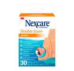 Pansements Active Flexible Nexcare 3M - Boîte de 30