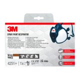 Masque réutilisable pour pulvérisation de peinture 4251+ 3M