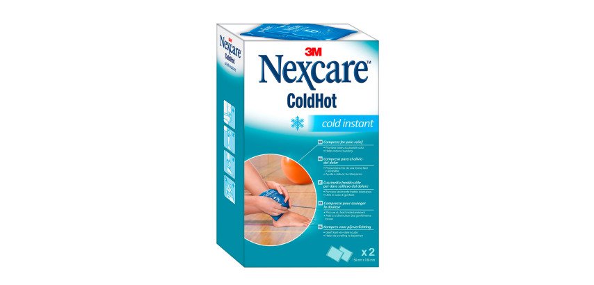 Kältetaschen ColdHot Cold sofort Nexcare 3M - Packung mit 2