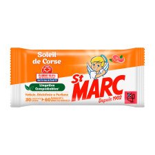 Lingettes désinfectantes multi-surfaces extra larges St Marc - Paquet de 30