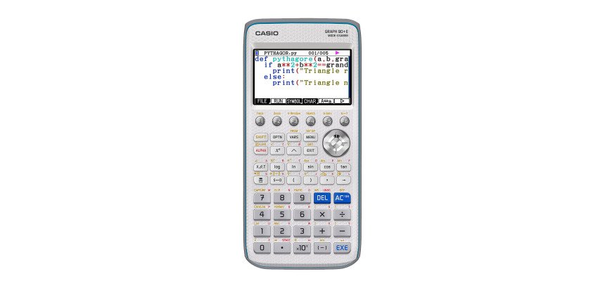 Calculatrice graphique Casio Graph 90+E - Mode examen