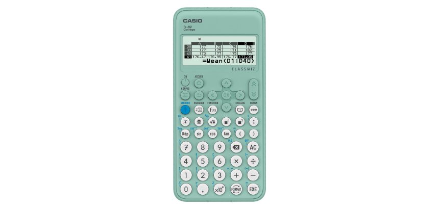 Calculatrice spéciale collège Casio FX92 Classwiz