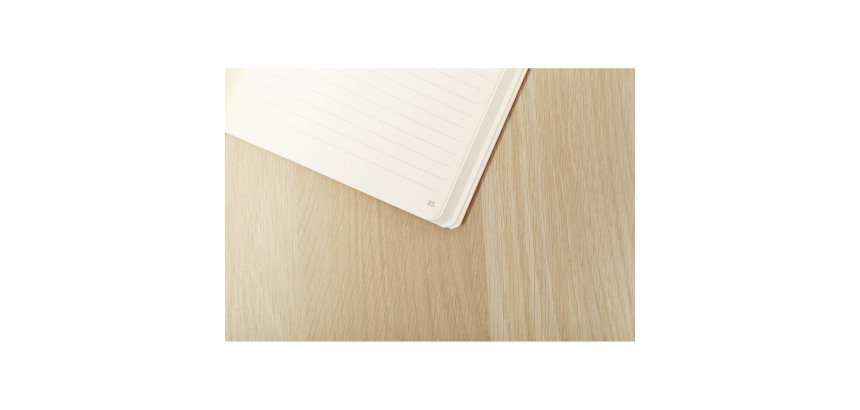 My Essential Age Bag sewn square back notebook brochure with numbered B5 pages 192 lined ivory paper 90 g