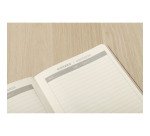 Vierkantig boekje met genaaide rug My.Essential Age Bag genummerde pagina's B5 gelijnd ivoorkleurig papier 90 g