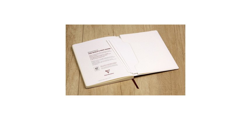 My Essential Age Bag sewn square back notebook brochure with numbered B5 pages 192 lined ivory paper 90 g